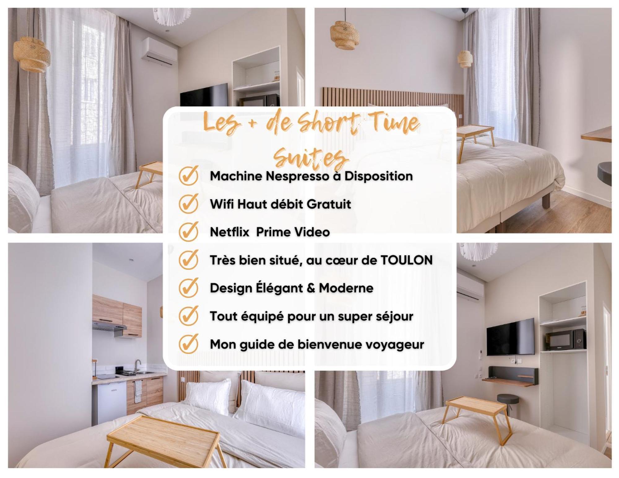 Short Time Suites Toulon Centre 3 "Le Spot" Check-In Auto Экстерьер фото